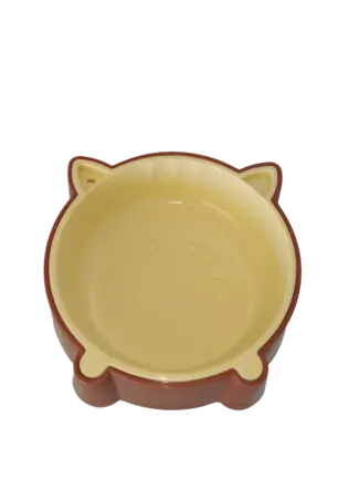 Миска AnimAll для котів Кошеня, L 350 мл. P910 коричнева