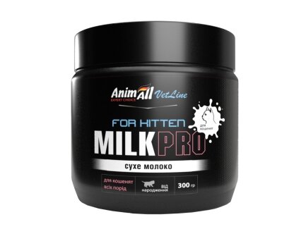 Сухе молоко AnimAll VetLine Milk Pro For Kitten для кошенят всіх порід від народження, 300 г