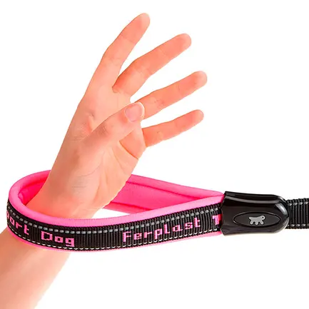 Ferplast SPORT DOG MATIC G25/120 PINK Повідець з автомат карабіном, нейлон: додаткове фото 3