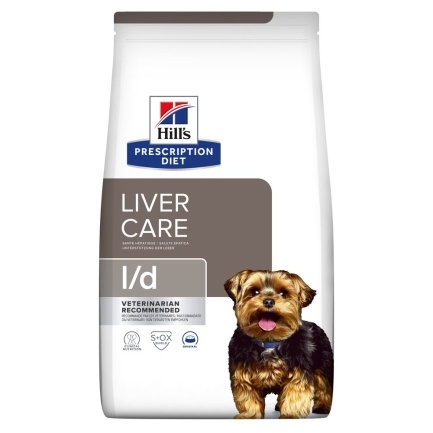 Hill&#039;s Prescription Diet l/d Сухий корм для собак для підтримання функції печінки, 1,5 кг