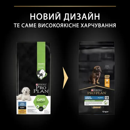 Сухий корм PRO PLAN Large Robust Puppy <2 Healthy Start для цуценят великих порід масивної статури з куркою 12 кг: додаткове фото 11