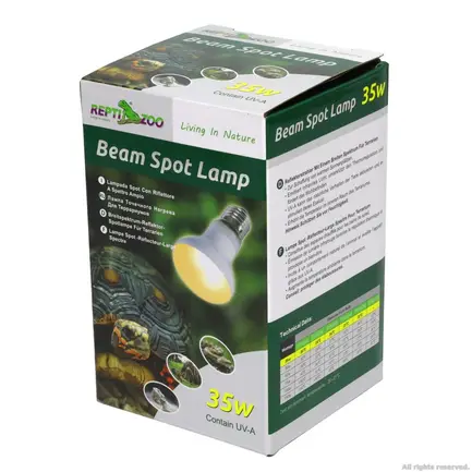 Лампа точкового нагріву Repti-Zoo Beam Spot 35W (BS63035): додаткове фото 4