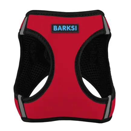 Шлея для собак Barksi Sport Vest неопрен 3D сітка червона M: додаткове фото 2