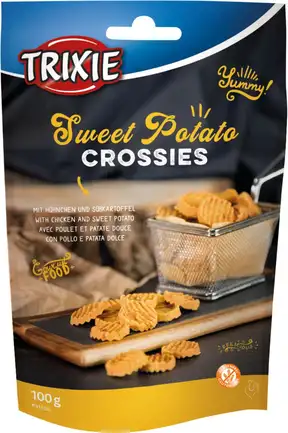 Ласощі Trixie Sweet Potato Crossies для собак, з куркою та солодкою картоплею, 100 г: додаткове фото 3