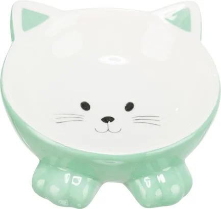 Миска Trixie Котик для котів, ергономічна, керамічна, 14 см, 150 мл: додаткове фото 3