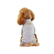 Костюм Dobaz Royal Velour для собаки, сірий, XL