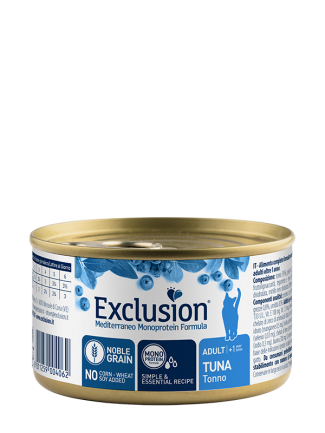 Exclusion Adult Tuna корм для дорослих котів всіх порід з тунцем 85 г