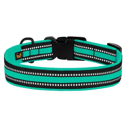 Нашийник для Собак BronzeDog Mesh c Пластиковою Пряжкою Ментоловий S: додаткове фото 2