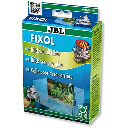 JBL FIXOL Клей для акваріумних і тераріумних плівкових фонів, 50мл