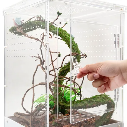 Тераріум Repti-Zoo Acrylic Terrarium 20x20x30см (PACR10): додаткове фото 2