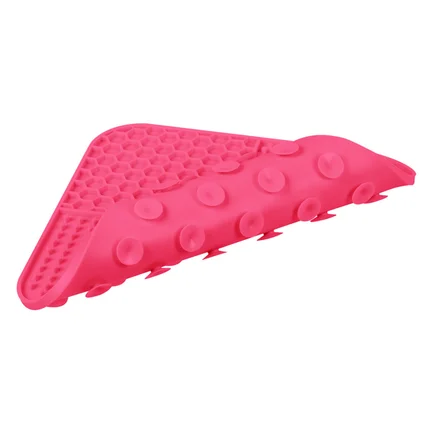 Килимок для злизування WAUDOG Silicone, 190х190х10 мм, рожевий: додаткове фото 4