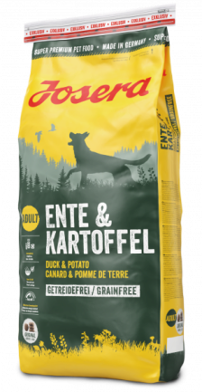 Корм для собак Josera ENTE &amp; KARTOFFEL 0,9 кг