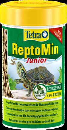 Корм Tetra ReptoMin Junior для черепах, 30 г (палички)