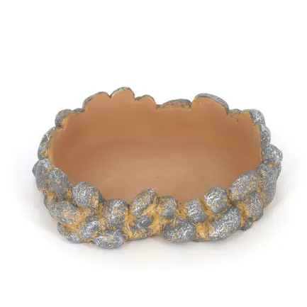 Поїлка для рептилій Hobby Drinking bowl Pebbles S 12x11x3см (36400): додаткове фото 2