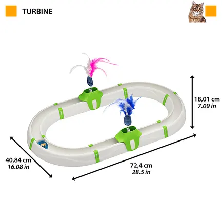 Ferplast TURBINE CIRCUIT Модульна іграшка: додаткове фото 2