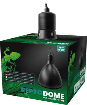 REPTO DOME E27 FITTING 21CM BLACK (R2300015) світильник для тераріума