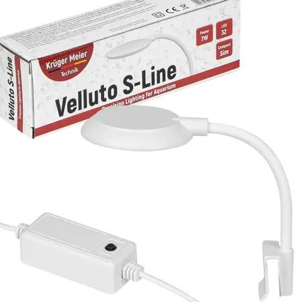 Світильник LED Kruger Meier Velluto S-Line 7W для акваріумів 10–40 літрів та рослин