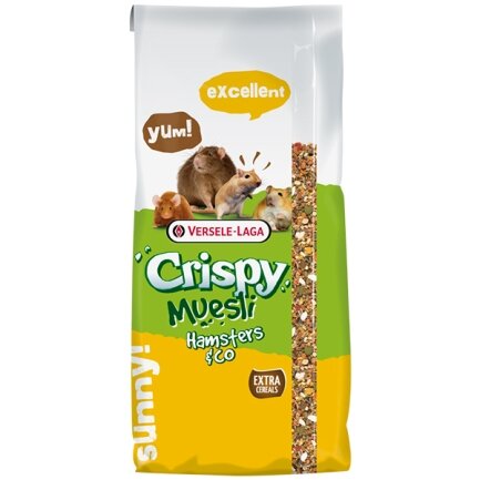 Versele-Laga Crispy Muesli Hamster ВЕРСЕЛЕ-ЛАГА КРІСПІ МЮСЛІ ХОМ`ЯК корм для хом`яків, щурів, мишей, піщанок 20 кг