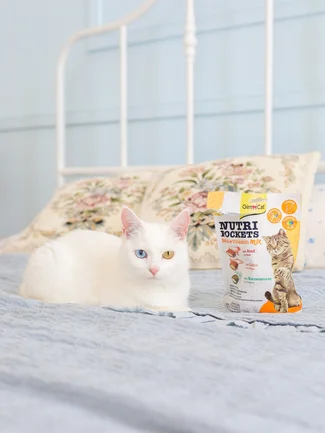 Вітамінні ласощі GimCat Nutri Pockets для котів, мультивітамін мікс, 150 г: додаткове фото 6