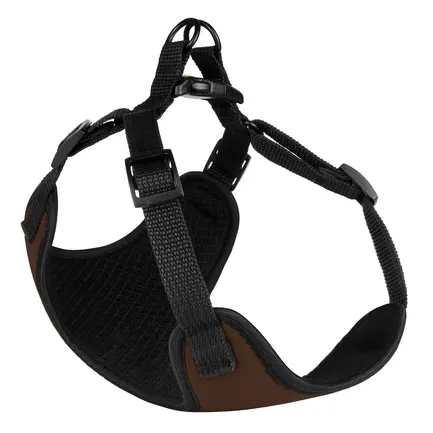 Шлея для Собак Дрібних Порід Barksi Sport Неопрен 3D Сітка Коричнева S
