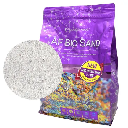 Живий пісок для морського акваріуму Aquaforest AF Bio Sand 7,5кг 1-2мм (735520): додаткове фото 2