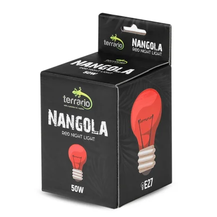 Інфрачервона нагрівальна лампа Terrario Nangola Red Night Light 50W (TR-NANGOLA-50W): додаткове фото 5