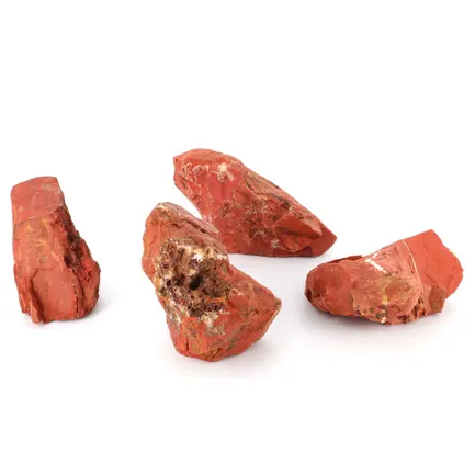 Декоративний природній камінь Hobby Red Jasper 4шт. 3кг (40593): додаткове фото 2