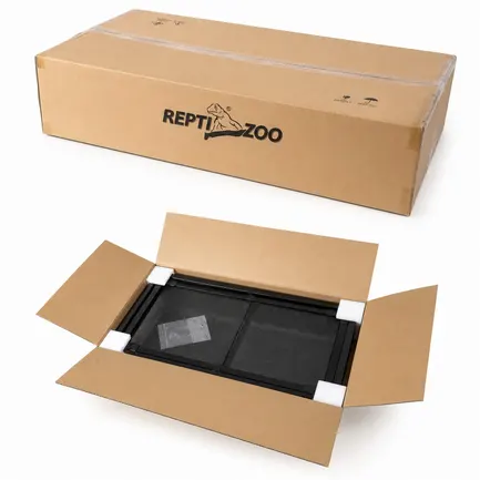 Тераріум Repti-Zoo 60x45x32см зі скляними дверцятами, замком та водостійким дном (RK0117N): додаткове фото 10