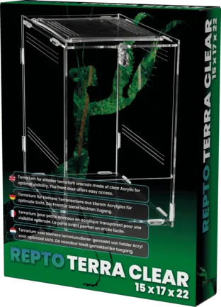 Тераріум REPTO TERRA CLEAR 15X16,5X21,5 (R1100755): додаткове фото 3