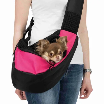 Сумка-переноска Trixie «Sling Front Carrier», 50x25x18 см (рожева): додаткове фото 2