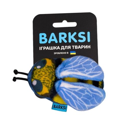 Іграшка для Котів Barksi Бджілка з дзвіночком -