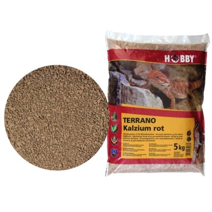 Субстрат кальцієвий Hobby Terrano Calcium Substrate red 2-3мм, 5кг (34073)