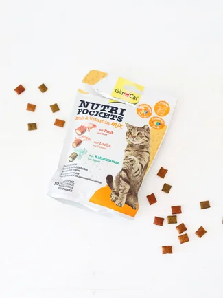 Вітамінні ласощі GimCat Nutri Pockets для котів, мультивітамін мікс, 150 г: додаткове фото 8