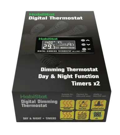 HABISTAT DIGITAL DIMMING THERMOSTAT DAY/NIGHT TIMER 600 WATT (R3100215) цифровий термостат із регулюванням яскравості: додаткове фото 3