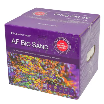Живий пісок для морського акваріуму Aquaforest AF Bio Sand 10кг 0.5-1.5мм: додаткове фото 6