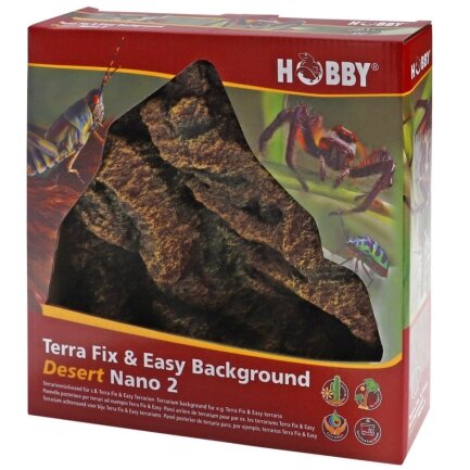 Фон для тераріуму 3D Hobby Terra Fix &amp; Easy Background Dessert Nano 2 24,7x24,7x4,5см (31251) — Фото 1