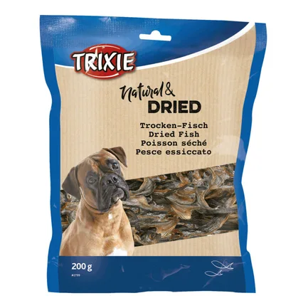Ласощі Trixie Sprats dried fish for dogs для собак Шпроти в'ялена риба для собак 200 г