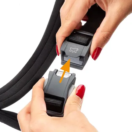 Ferplast DAYTONA CROSS M HARNESS BLACK Шлея для собак: додаткове фото 6