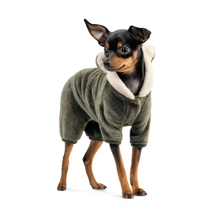 Костюм Pet Fashion «Alf» для собак, розмір M, хакі: додаткове фото 2