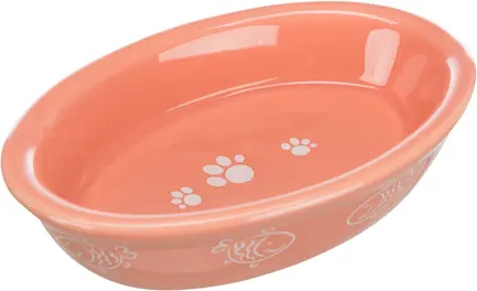 Миска Trixie для котів, овальна, керамічна, 15х10 см, 200 мл: додаткове фото 3