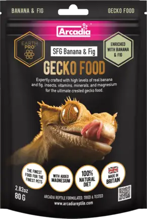 ARCADIA EARTH PRO STICKYFOOT GOLD BANANA FIG 80 GRAM (R9100115) Липкий корм
