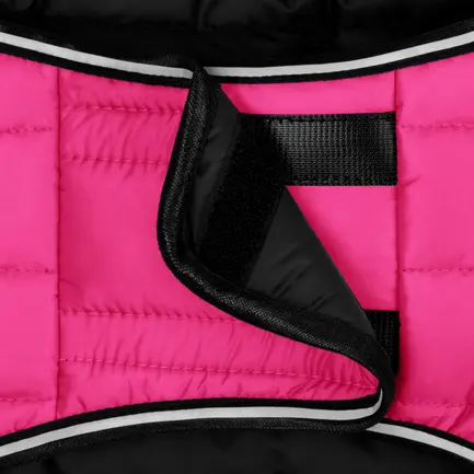 Куртка-накидка для собак AiryVest, XL, B 68-80 см, С 42-52 см рожевий: додаткове фото 4