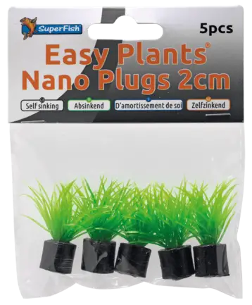Штучна рослина для акваріума SF EASY PLANTS NANO PLUG 2 CM 5 PCS (A4070127)