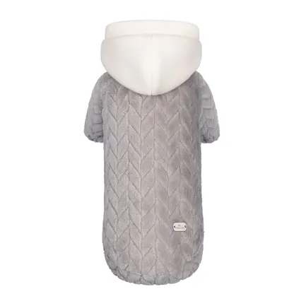 Толстовка Pet Fashion «Delicate» для собак, розмір S, сіра