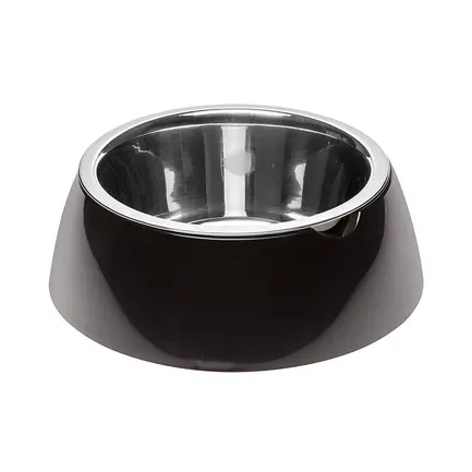 Ferplast JOLIE M BLACK BOWL Годівниця, пластик, метал