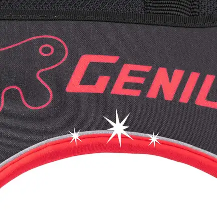 Ferplast GENIUS EX LARGE RED HARNESS нейлонова шлея для тварин червона: додаткове фото 9