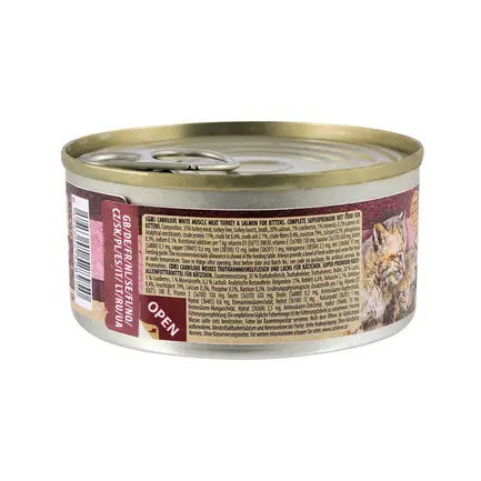 Вологий корм Carnilove Turkey & Salmon для кошенят, індичка та лосось, 100 г: додаткове фото 3