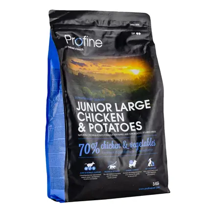 Сухий корм Profine Junior Large для цуценят та юніорів великих порід, з куркою та картоплею, 3 кг: додаткове фото 4
