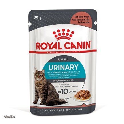 Вологий корм Royal Canin URINARY CARE для котів всіх порід 85 г