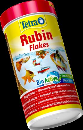 Корм Tetra Rubin Flakes для акваріумних рибок, для забарвлення, 52 г (пластівці) — Фото 1